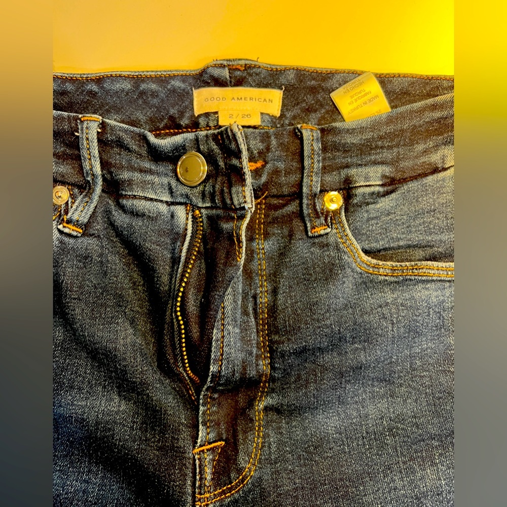 Dark wash Jeans by Good American